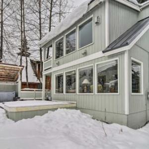 Cabin with Hot Tub and Views 1 Mile to Alyeska Resort