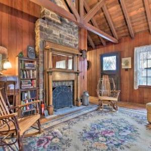 Secluded and Rustic Lake Harmony Cabin with Fire Pit Lake Harmony Pennsylvania