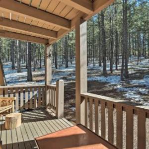 Rustic Condo with Patio Walk to Angel Fire Resort!