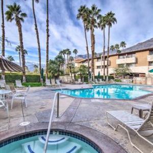 Chic Palm Springs Resort Condo with 2 Balconies Palm Springs California