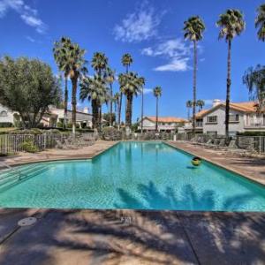 Desert Falls Resort Villa with Deck and Pool Views California
