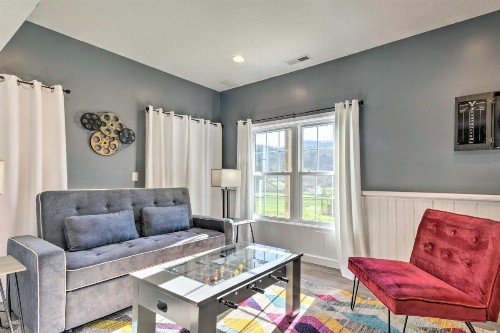 Chic Asheville Retreat with Game Room and Views! - image 12