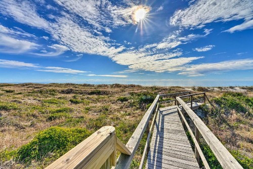 Updated Oceanfront Retreat with Pool Steps to Beach