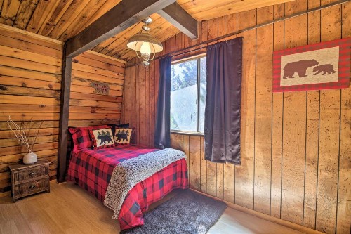 Log Cabin Retreat with Deck Near Big Bear Lake! - image 11