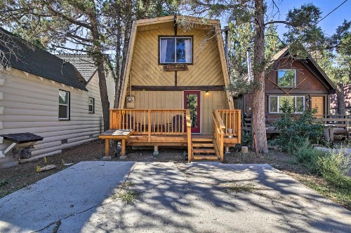 Log Cabin Retreat with Deck Near Big Bear Lake! - image 8
