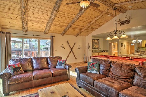 Cozy Alpine Escape with Hot Tub Less Than 1 Mile to Skiing! - image 6