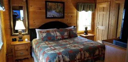 Iris Cabin - Cozy & Rustic Cabin With Stone Fireplace - image 6