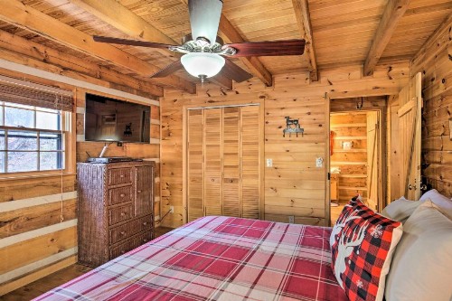 Charming Blue Ridge Cabin with Hot Tub and Grill! - image 10