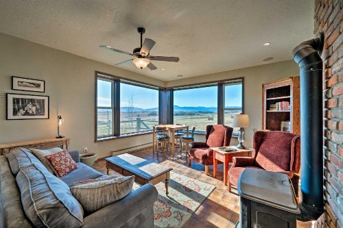 Bozeman Home on 11 Acres with Mountain Views!