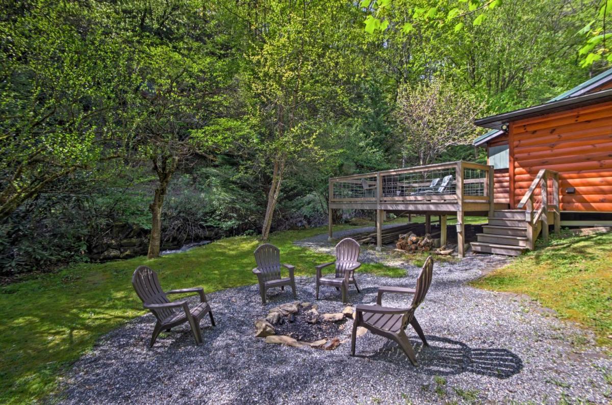 Bryson City Cabin with Fire Pit on Coopers Creek! - image 7