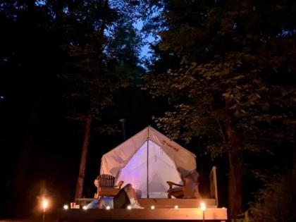 Tentrr Signature Site - Major's Mountain at Callicoon Camp & Float