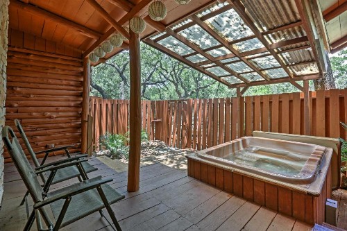 Rustic Canyon Lake Cabins with Hot Tub on about 3 Acres! - image 7