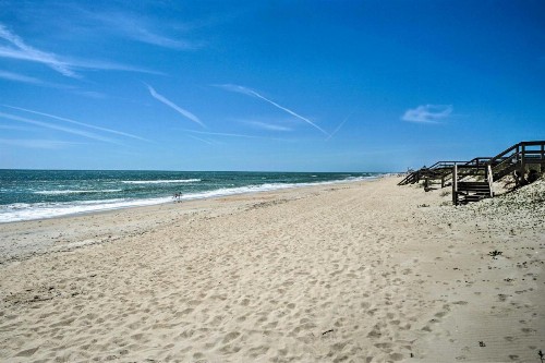 Carolina Beach Condo with Deck Steps to Shore!