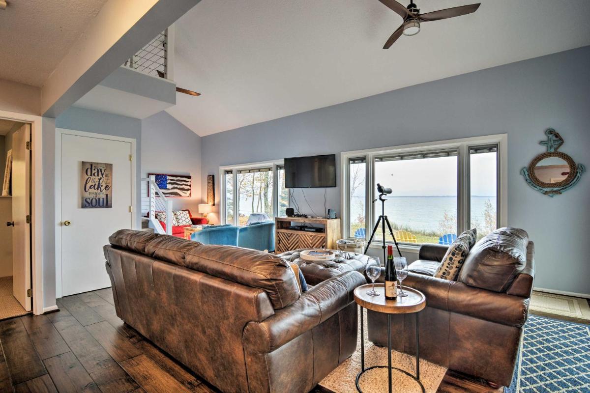 Peaceful Lake Mich Retreat with Private Waterfront! - image 6