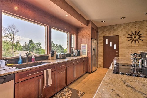 Pet-Friendly and Modern Home with Koi Pond and Patio - image 12