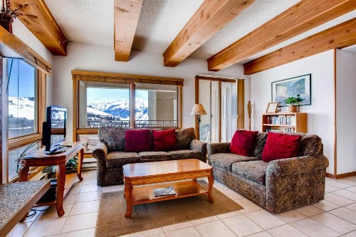 View Of Mt Crested Butte And Lifts 2 Br Condo Condo