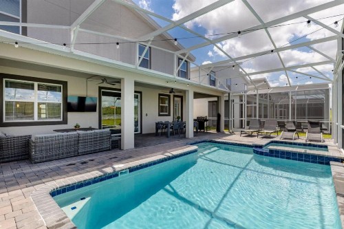 Short Distance Large 8 Bedroom Pool Homes Located in Champion Gates Water Park Resort - image 39