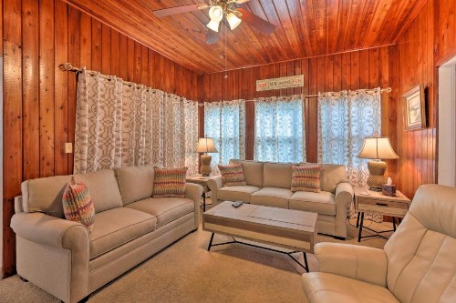 Sunny Home with Porch by Halifax River and Beach!