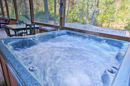 Private Cartecay River House with Hot Tub and Game Room