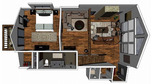 New Log Cabin! Steps to Lake Estes Indoor/Outdoor Fireplace Private Jacuzzi! - image 38