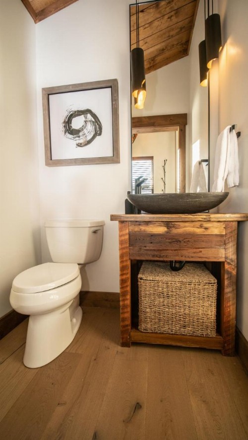 New Log Cabin! Steps to Lake Estes Indoor/Outdoor Fireplace Private Jacuzzi! - image 43