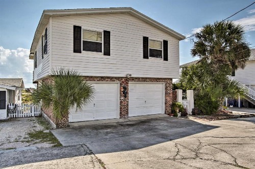 Fernandina Cottage Deck Direct Beach Access
