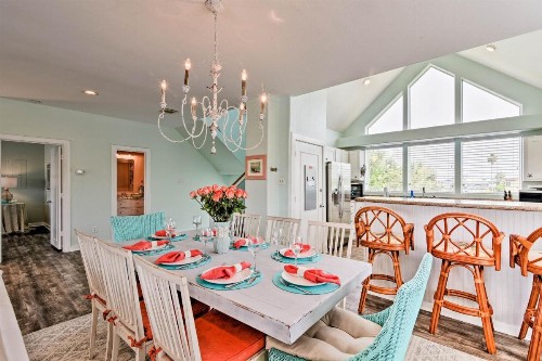 Updated Home with Boat Dock on Canal Less Than 1Mi to Beaches!