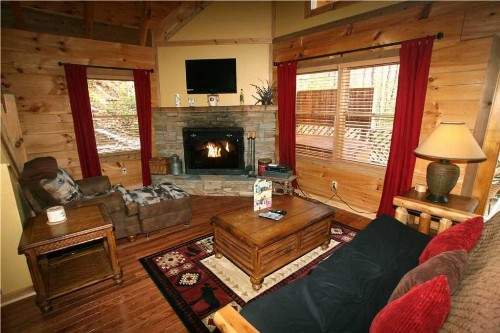 Above Ole Smoky’s Clouds 1 Bedroom Hot Tub WiFI Pets Sleeps 4 - image 1