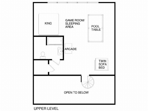 Simply Unforgettable 1 Bedroom Pool Table Arcade Hot Tub Sleeps 6 - image 10