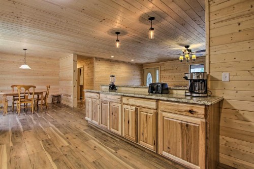 Creekside Cabin with Hot Tub Fire Pit and Game Room! - image 8