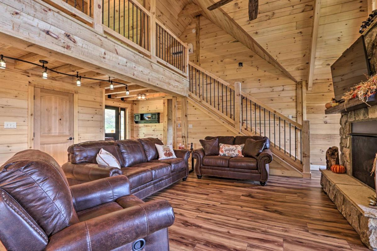 Spacious Mountain Retreat with Hot Tub and Views! - image 7