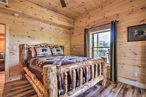 Spacious Mountain Retreat with Hot Tub and Views! - image 2