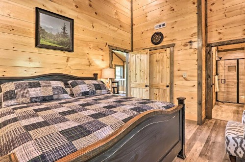 Modern Gatlinburg Cabin with Hot Tub Game Room - image 13