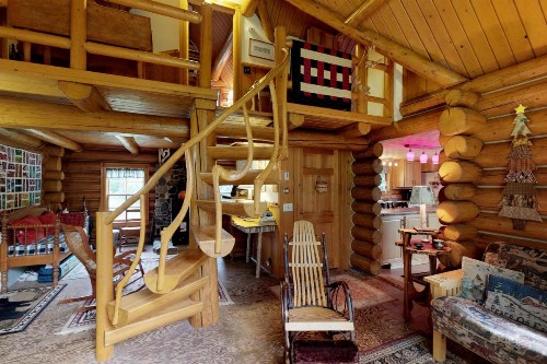 Authentic Maine Log Cabin - image 10