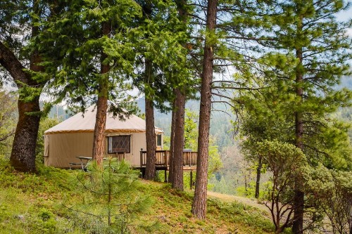 Yosemite Lakes Hillside Yurt 5 - image 9