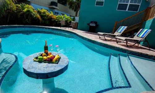 Escape from it all private pool minute to beach - image 5