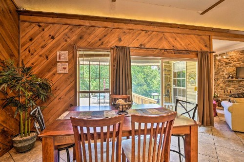 Waterfront Hot Springs Cabin with Deck and Private Dock - image 10