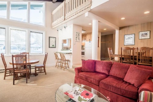 Prospector Condominiums walk to lift