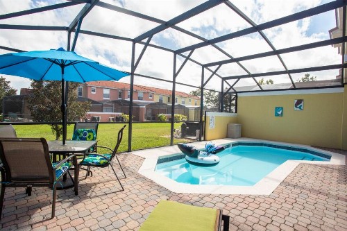 Four Bedroom w/ Pool Close to Disney 8570 - image 5