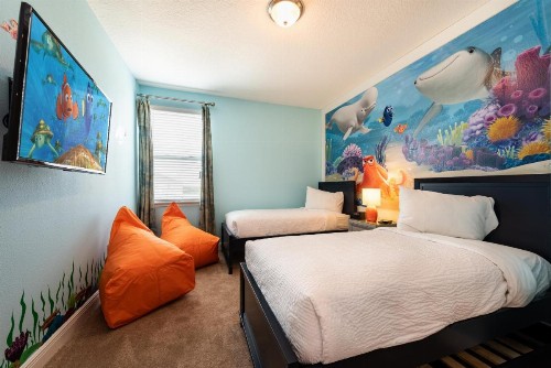 Vivid Home with Theater & Themed Room near Disney - 7662F - image 3