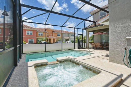 Paradise Palms- 5 Bedroom Pool Home-3191PP - image 1