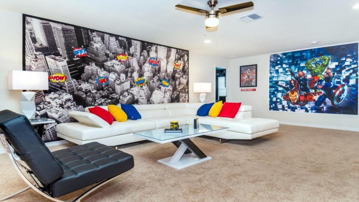 Luxury Pool Villa w Themed Rooms Near Disney- 8801CD - image 7