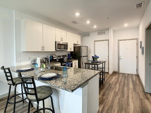 King Bed and Great Amenities!