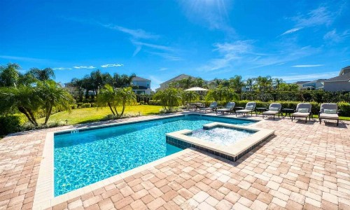 Luxury Contemporary Style Villa on Encore Resort at Reunion Orlando Villa 4397 - image 2