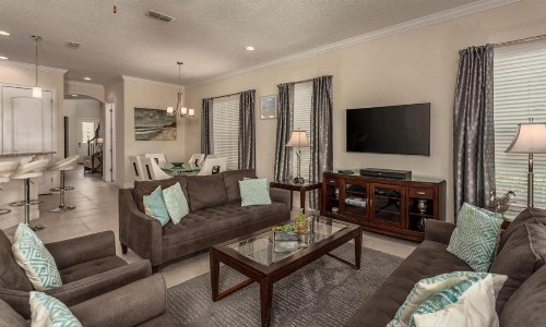 Luxury Private Villa with Large Pool on Reunion Resort and Spa Orlando Villa 4588 - image 8