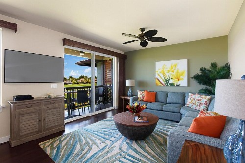 Poipu Pili Mai 9G - Gardenview 2BR+Den/2BA Central AC