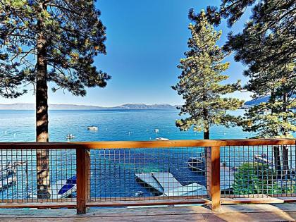 New Listing! Stunning Lakefront Chalet W/ Hot Tub Home