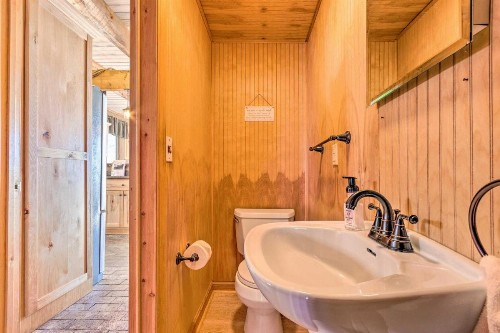 Luxe Blue Ridge Mountain Retreat with Sauna and Creek! - image 4