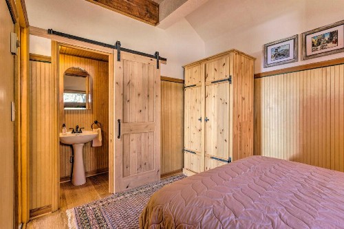 Luxe Blue Ridge Mountain Retreat with Sauna and Creek! - image 5