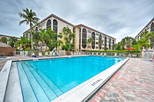Waterfront Marco Island Condo with Pool and Hot Tub!